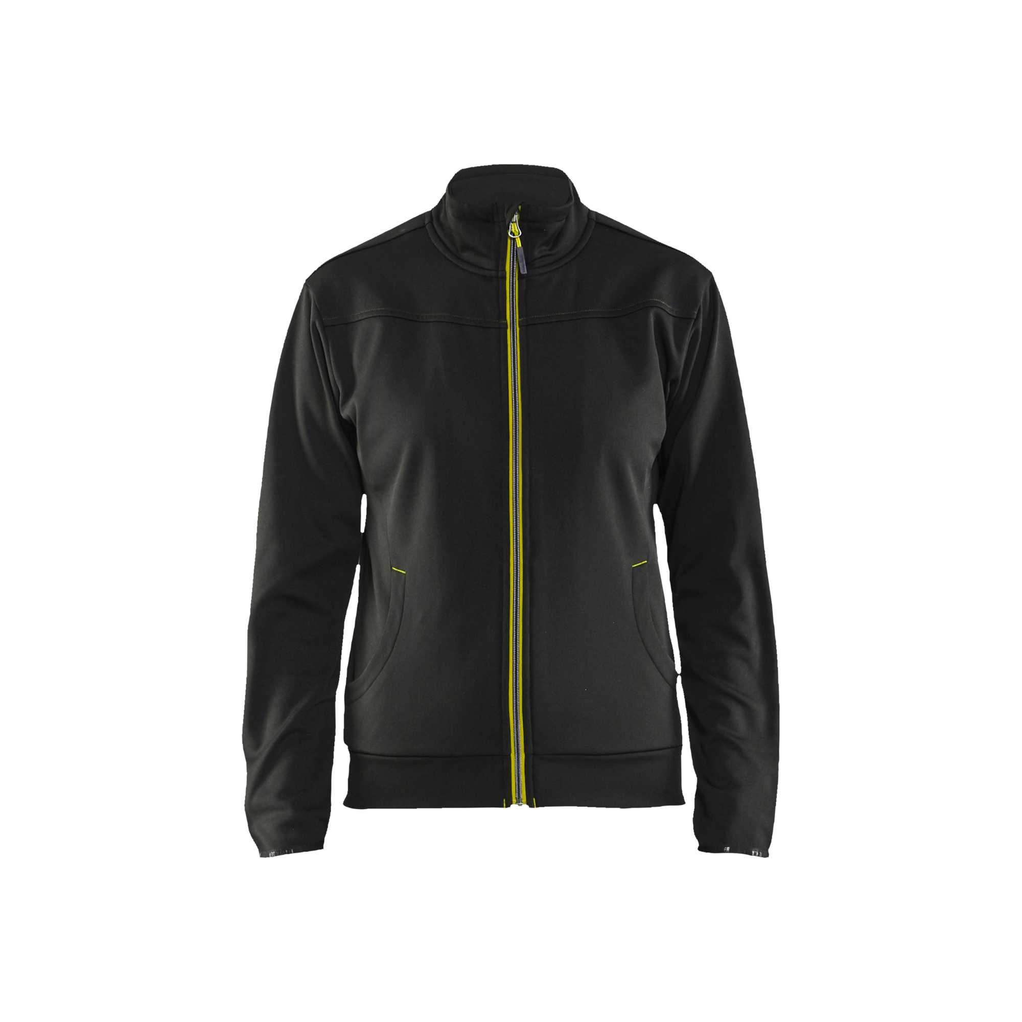 BLAKLADER 33942526 Hi Vis Reflective Full Zip Work Sweatshirt WOMEN - Pique Fleece